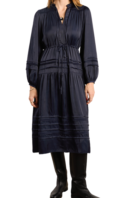 Marette Dress in Midnight
