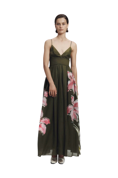 Ilma Maxi Dress in Lilium Bloom