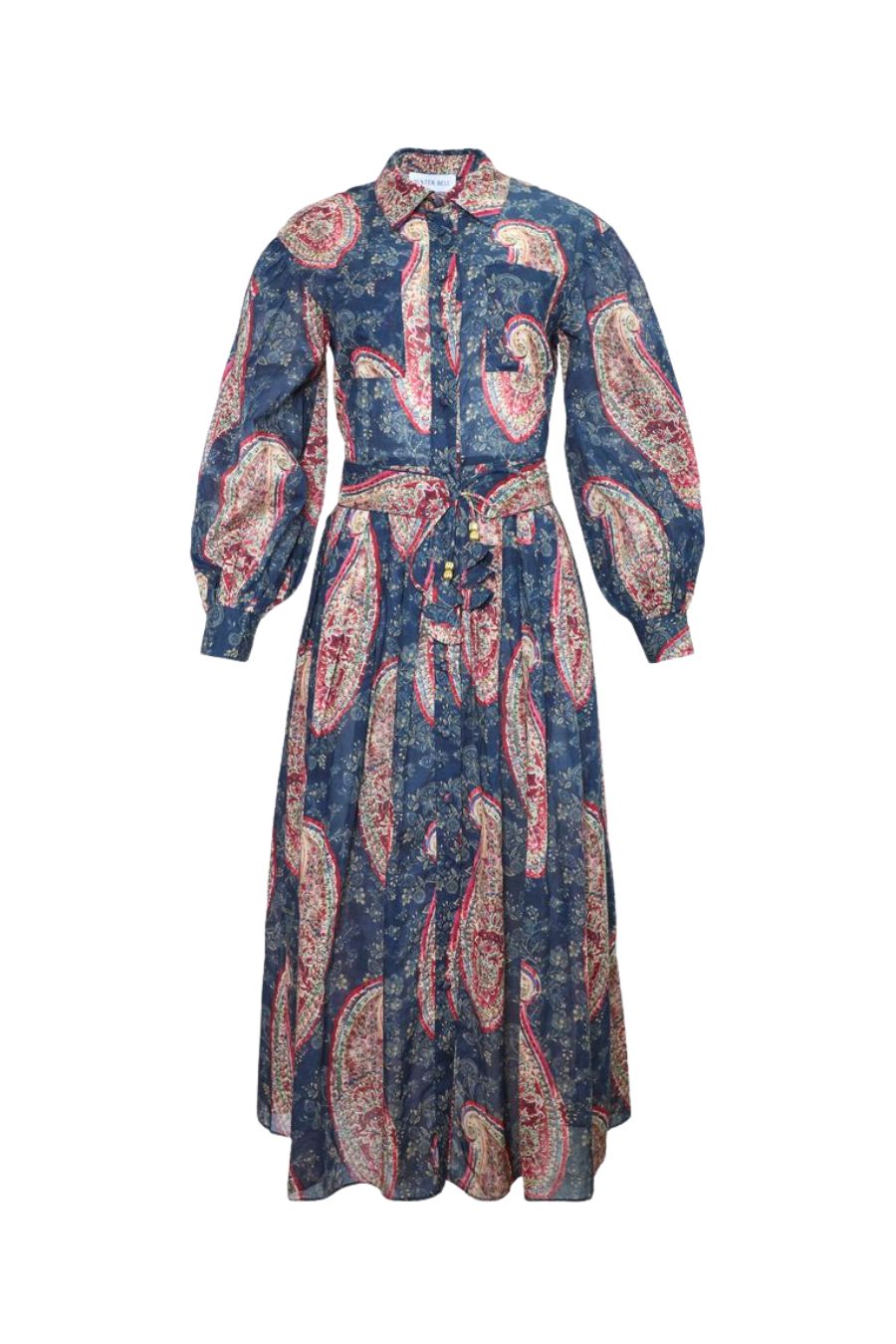 Tenley Dress in Twilight Paisley