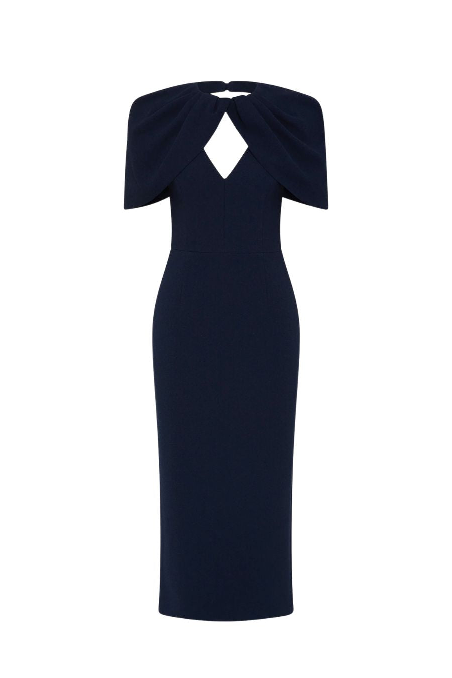 Xena Midi Dress in Navy