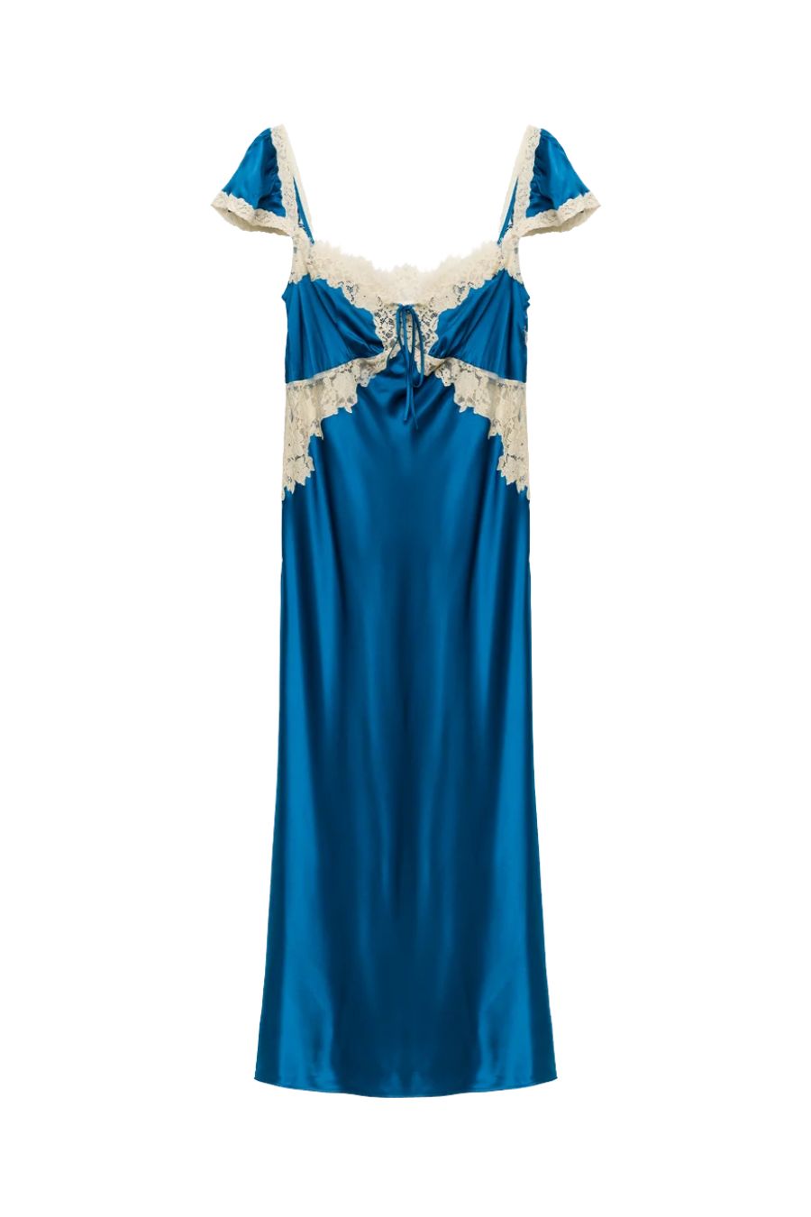 Valline Dress in Sapphire