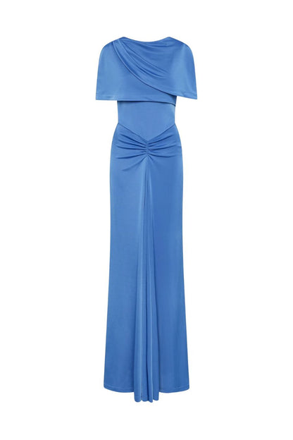 Regent Maxi Dress in Blue