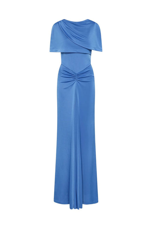 Regent Maxi Dress in Blue