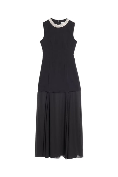 Luminara Dress in Black by Veronica Beard