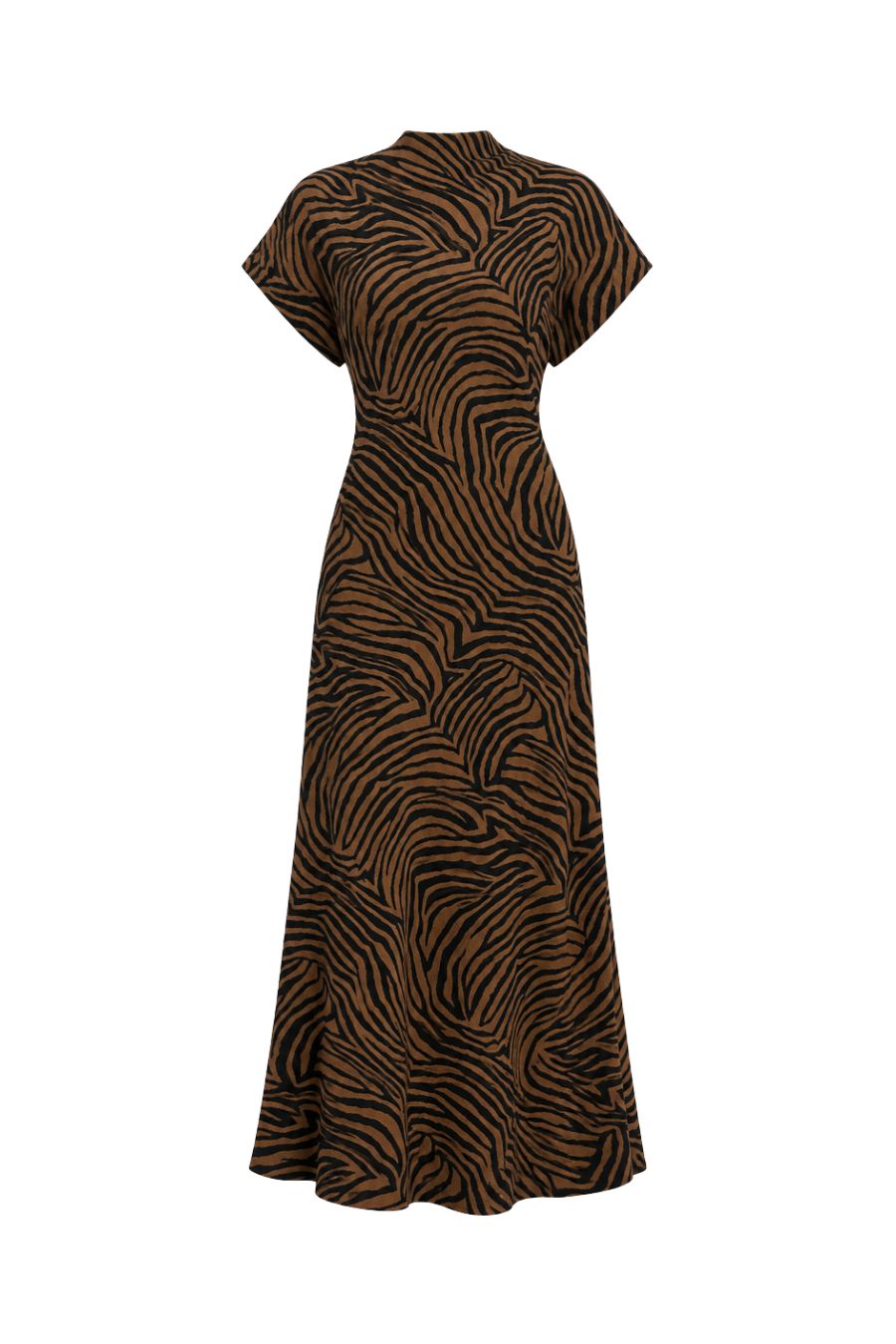Redgrave Dress in Ochre/Black
