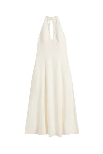 Marais Midi Dress in White by Faithfull the Brand