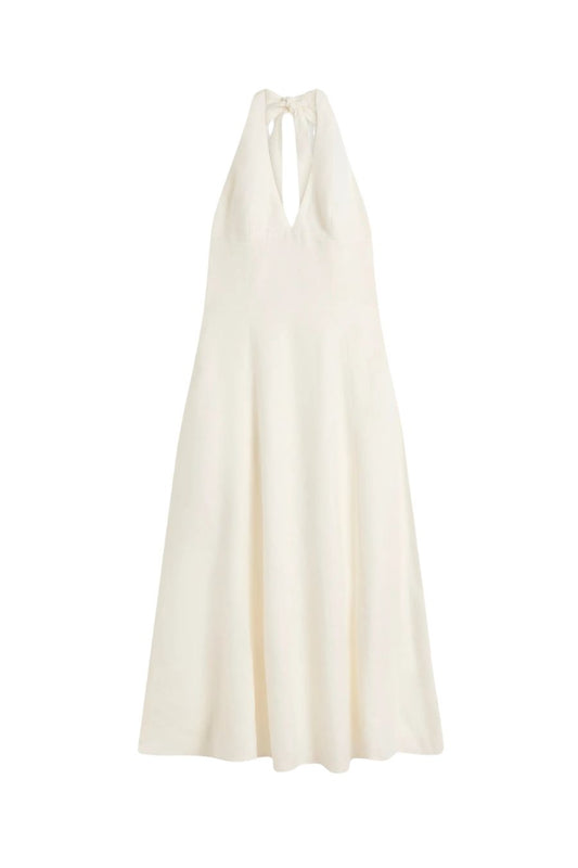 Marais Midi Dress in White by Faithfull the Brand