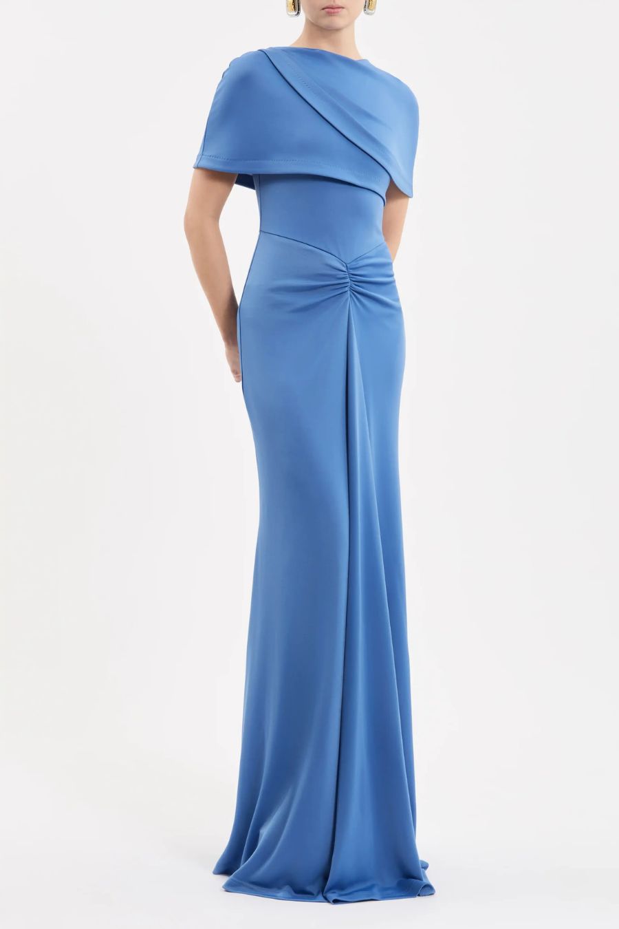 Regent Maxi Dress in Blue