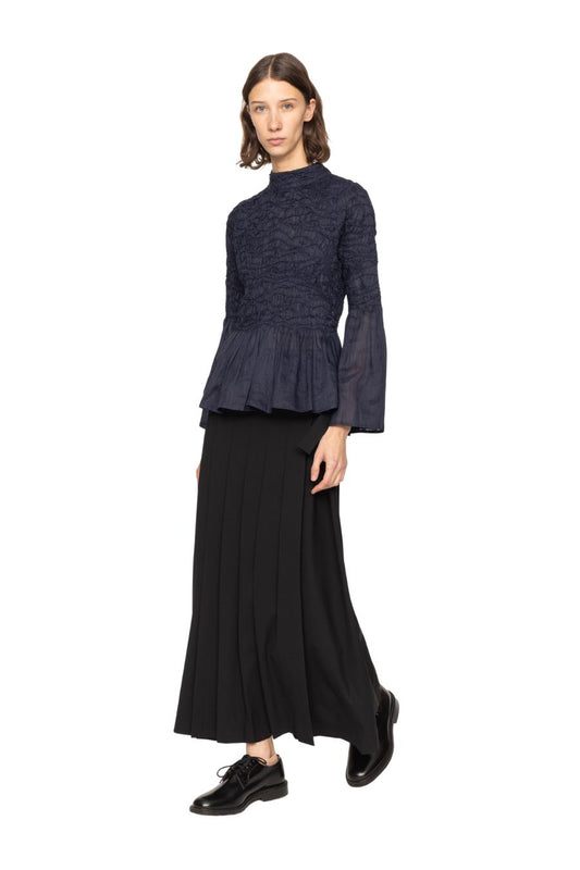 Imogen L/S Top in Navy