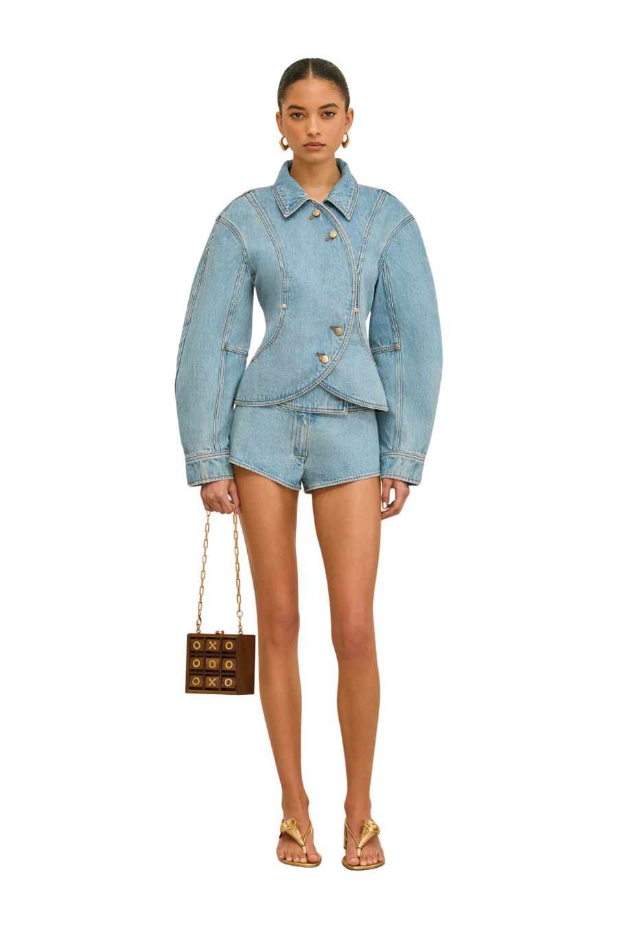 Pacha Jacket in Vintage Blue