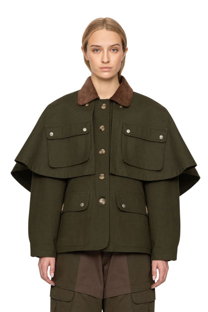 Tristan Jacket in Army