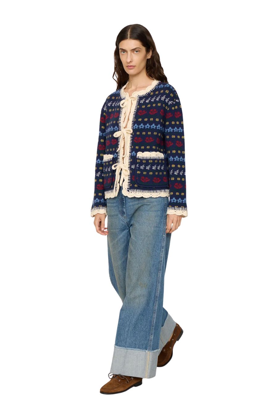 Preston Cardigan in Navy