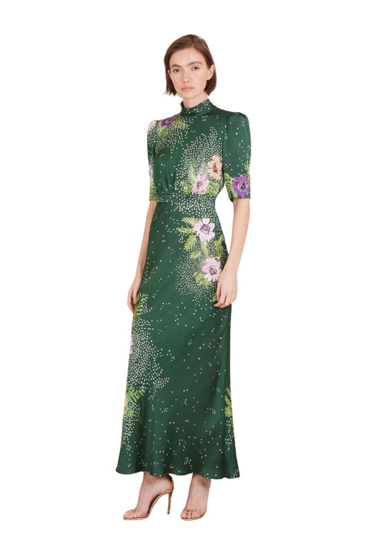 Adele B Dress in Silva Scatter