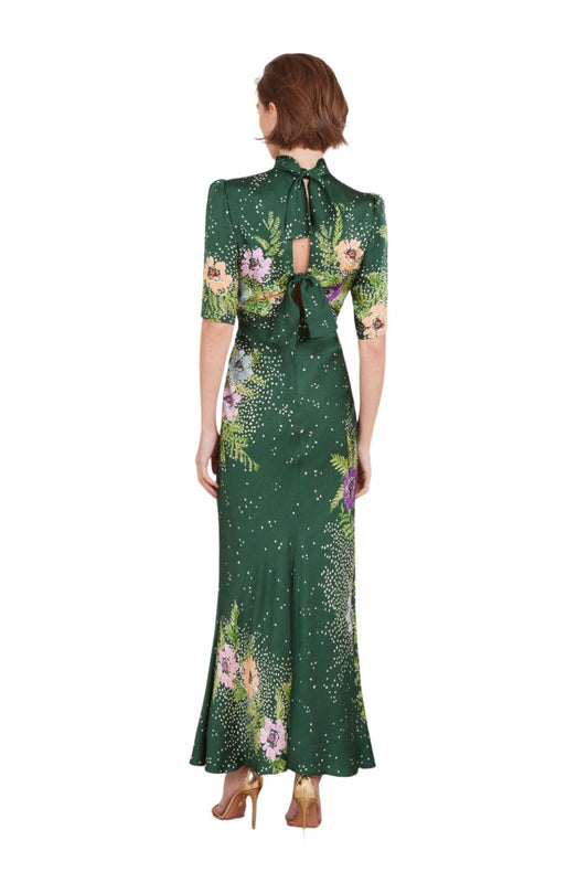 Adele B Dress in Silva Scatter