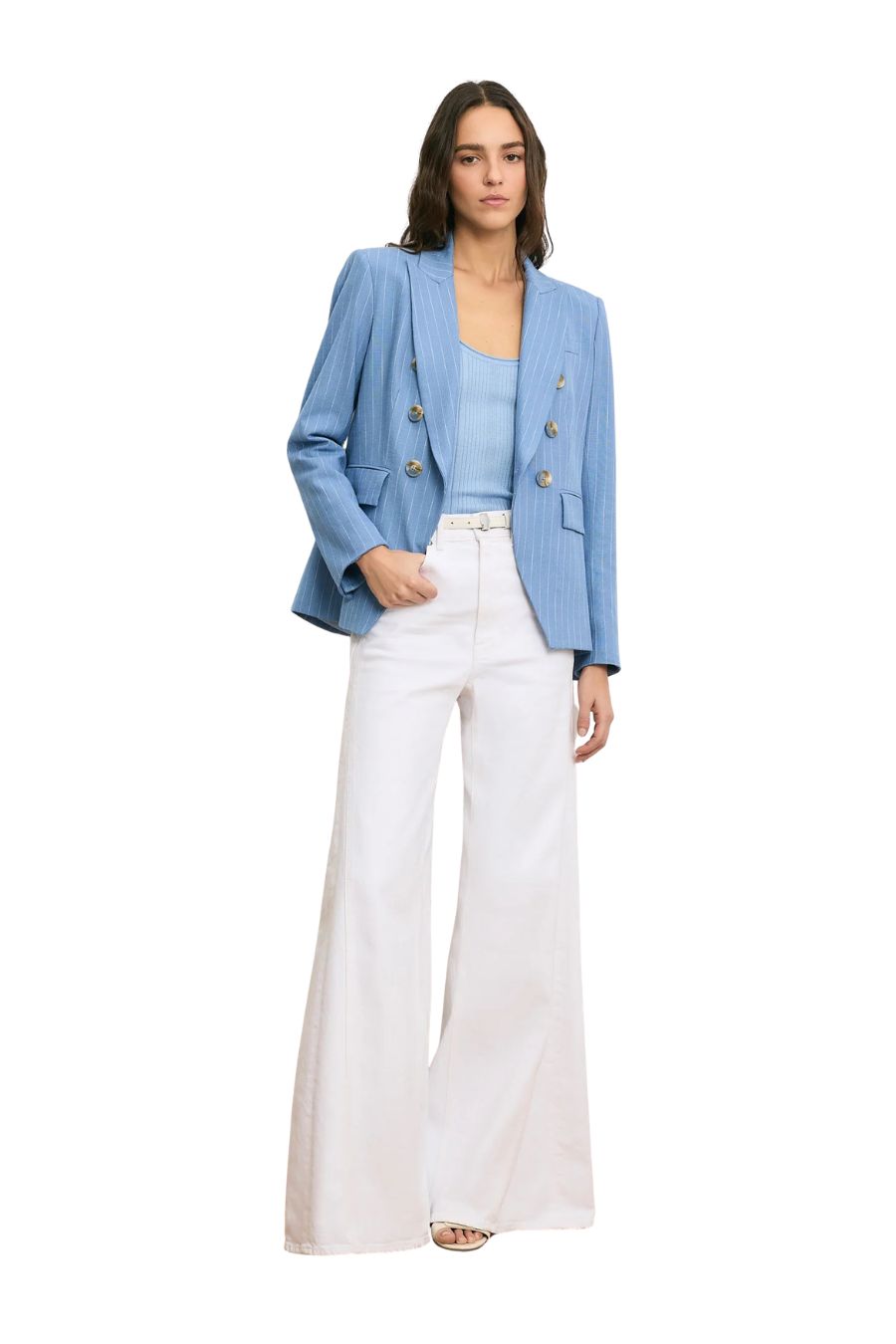 Miller Dickey Jacket in Blue Jay/Dove