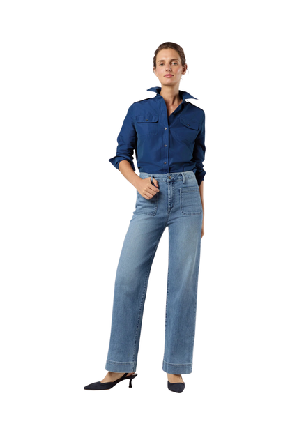 Coco Jean in 7-Year Indigo Stretch Denim
