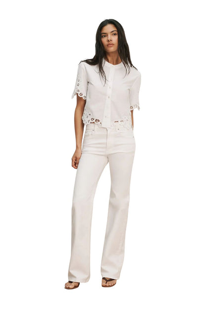 Aleck Shirt in White