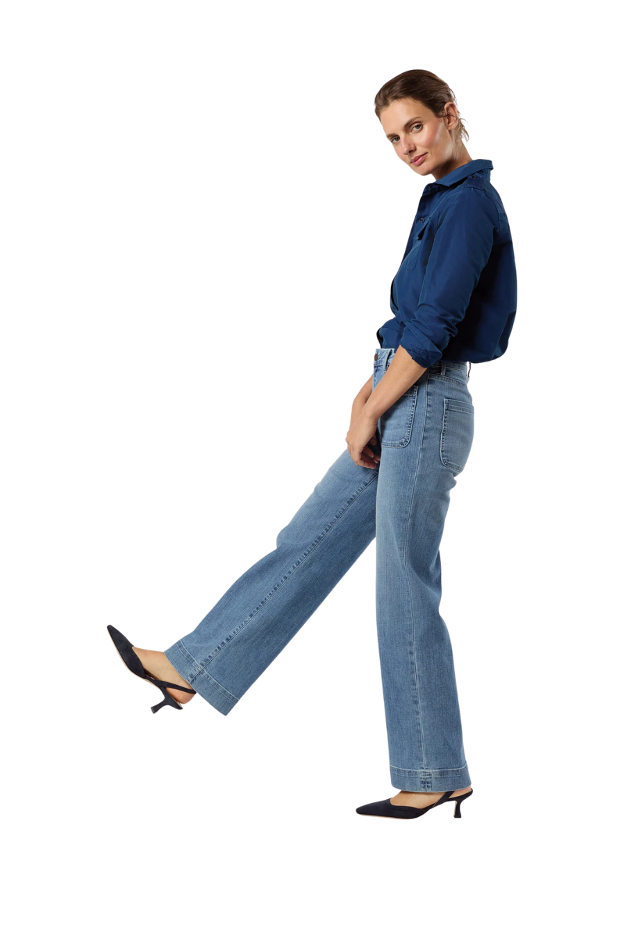 Coco Jean in 7-Year Indigo Stretch Denim