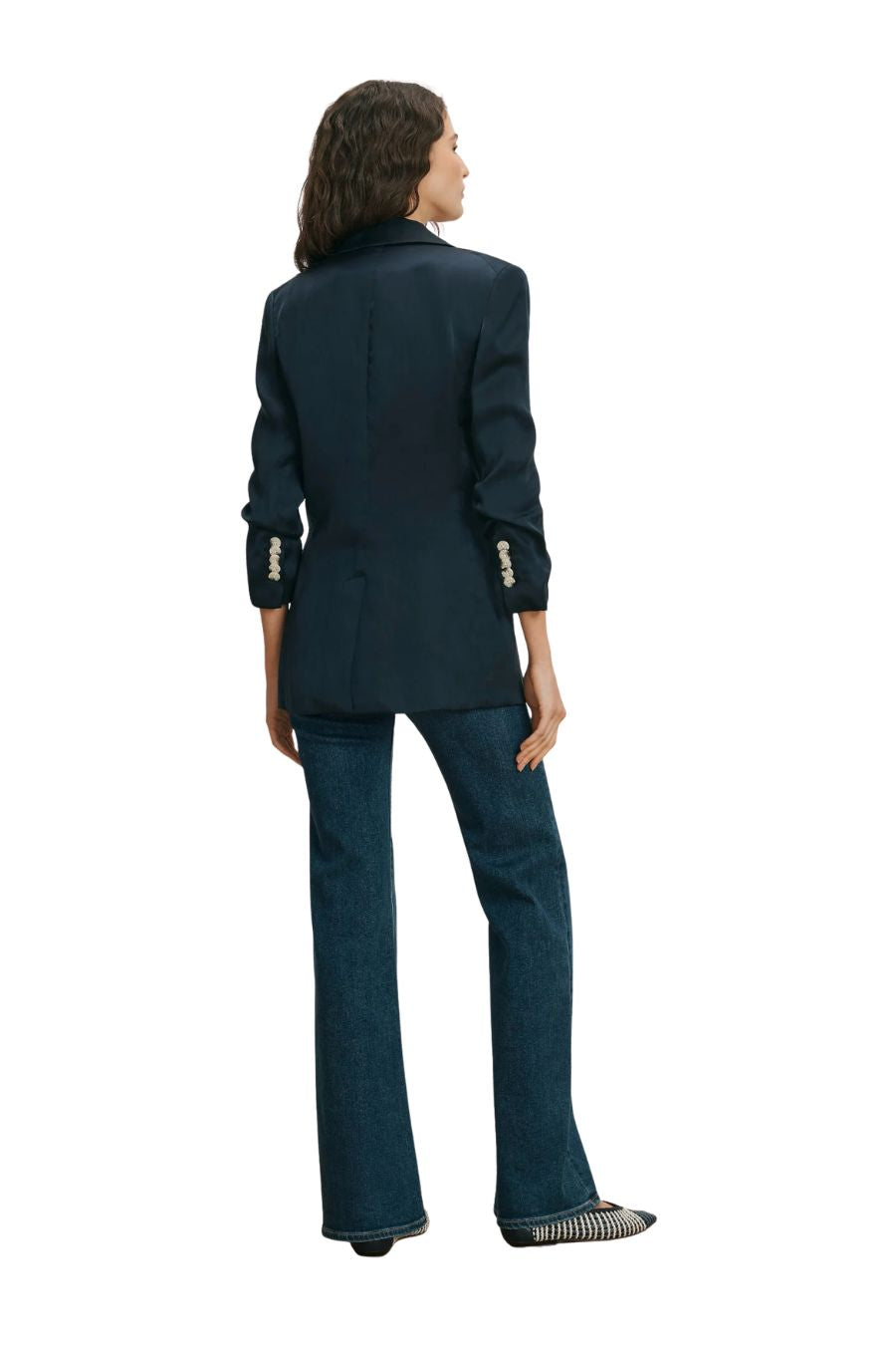 Chesterfield Dickey Jacket in Navy
