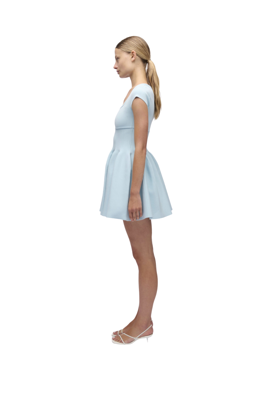 Gallagher Mini Dress in Sky