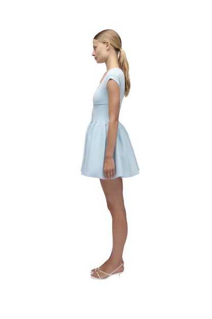 Gallagher Mini Dress in Sky