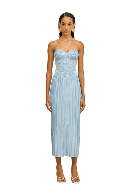 Ashika Gown in Coastal