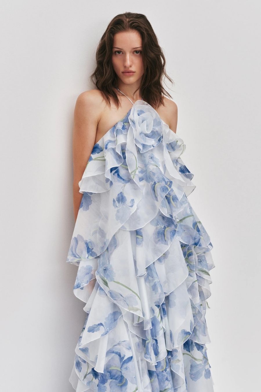Pandorea Layered Maxi Dress in Iris