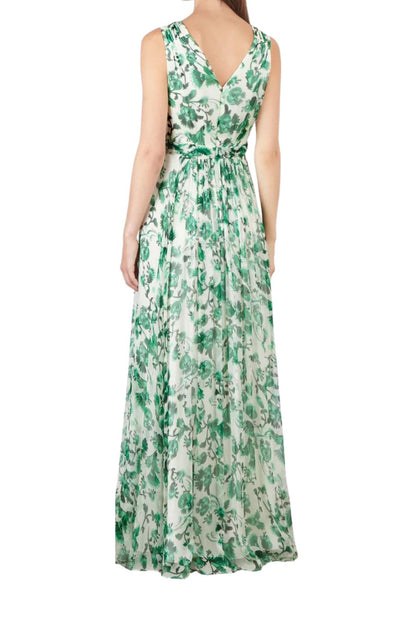 Aliya Long Dress in Saffier Vert