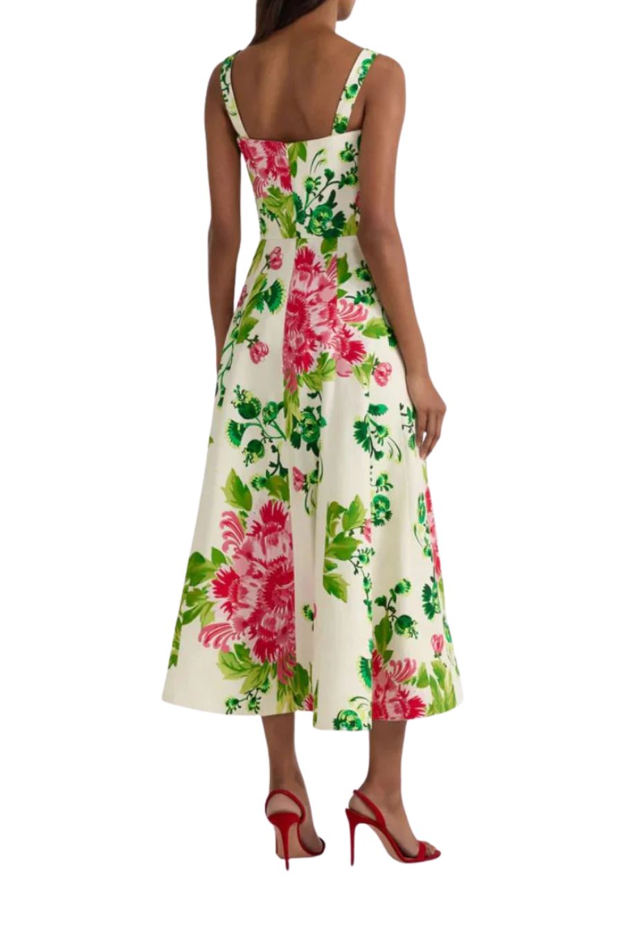 Sabrina Dress in Saffier Bouquet