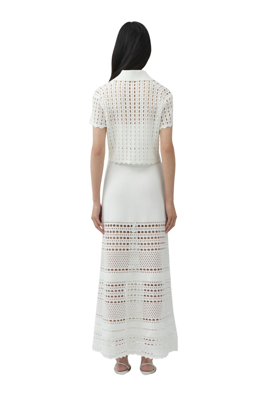 Arlan Open Stitch Camp in Ivory