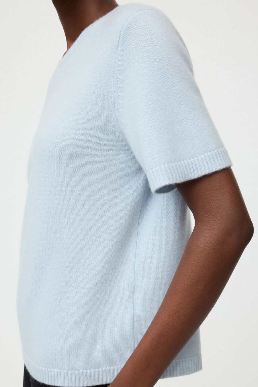 Oversized T-Shirt in Ice Blue