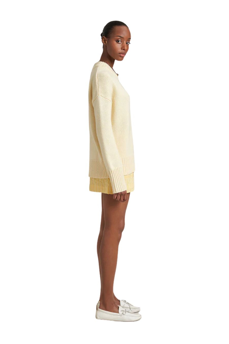 Solid Marin Sweater in Butter