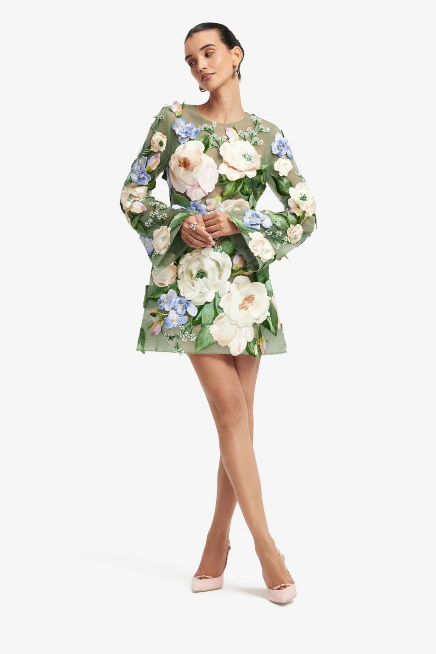 Suzanne Embellished Mini in Blossom