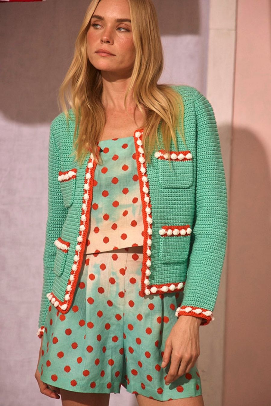 Russell Cardigan in Seaglass