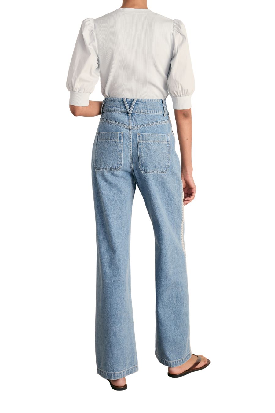 Coralee Top in River Mist
