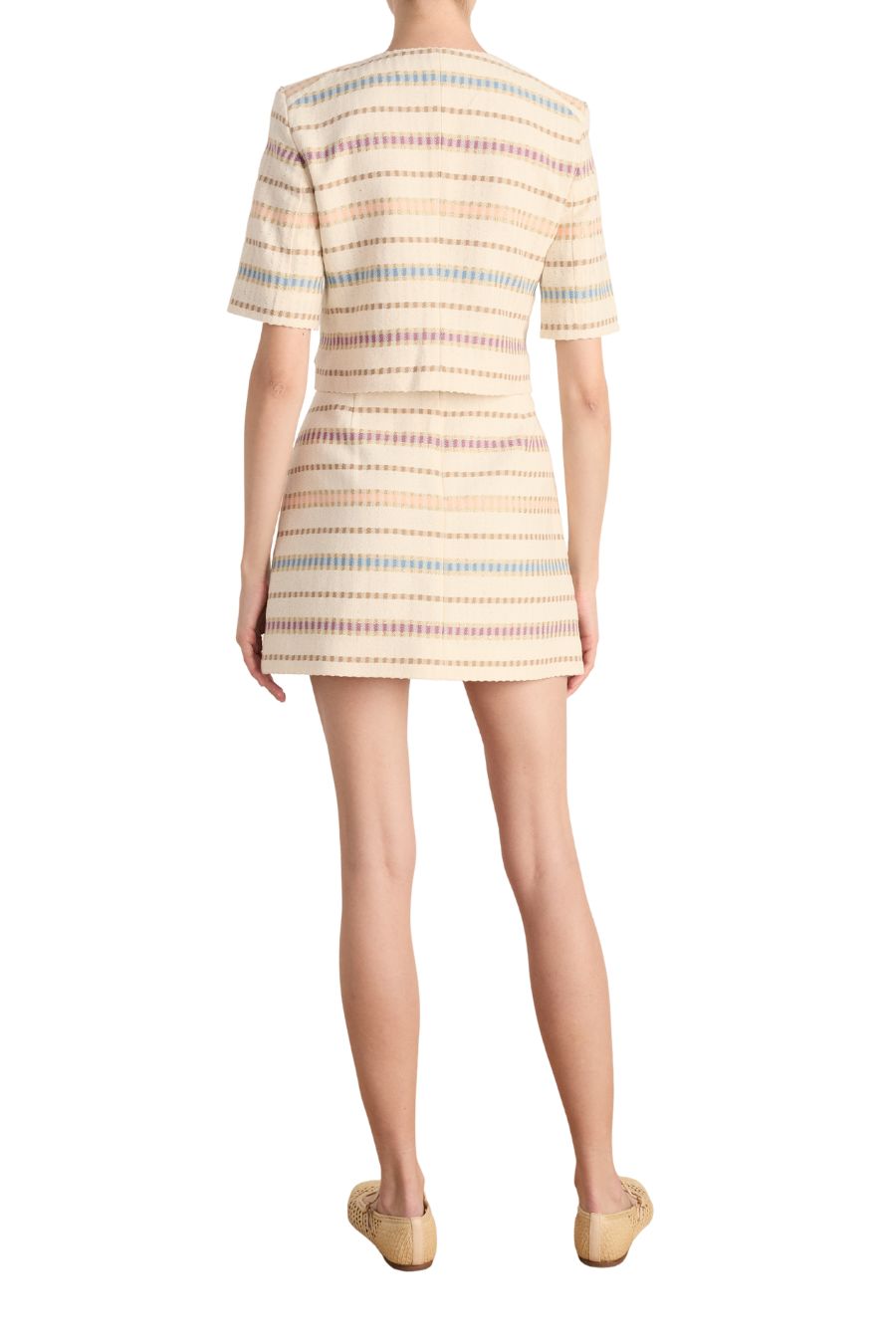 Ohemia Skirt in Ecru Multi