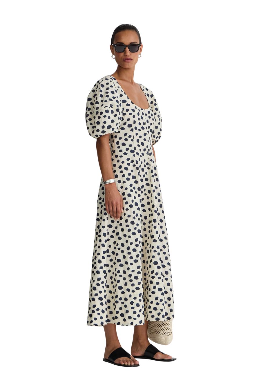 Anni Scoop Maxi in Yayoi Black/White