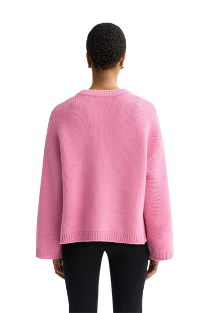Chunky Crewneck in Pink