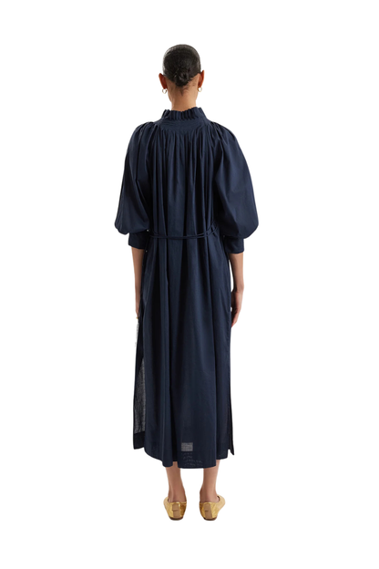 Shore Dress in Navy Blue