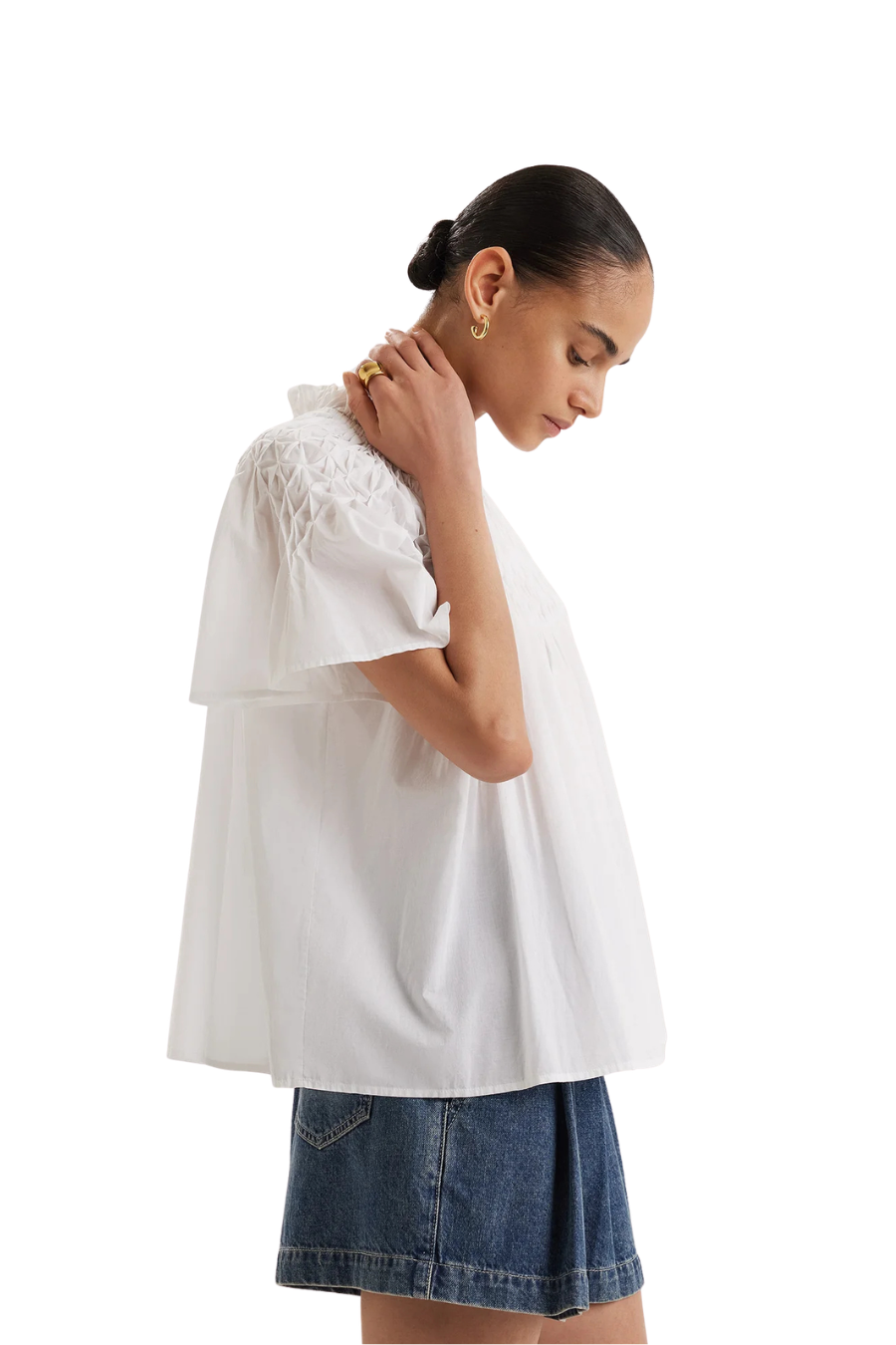 Bejart Top in White
