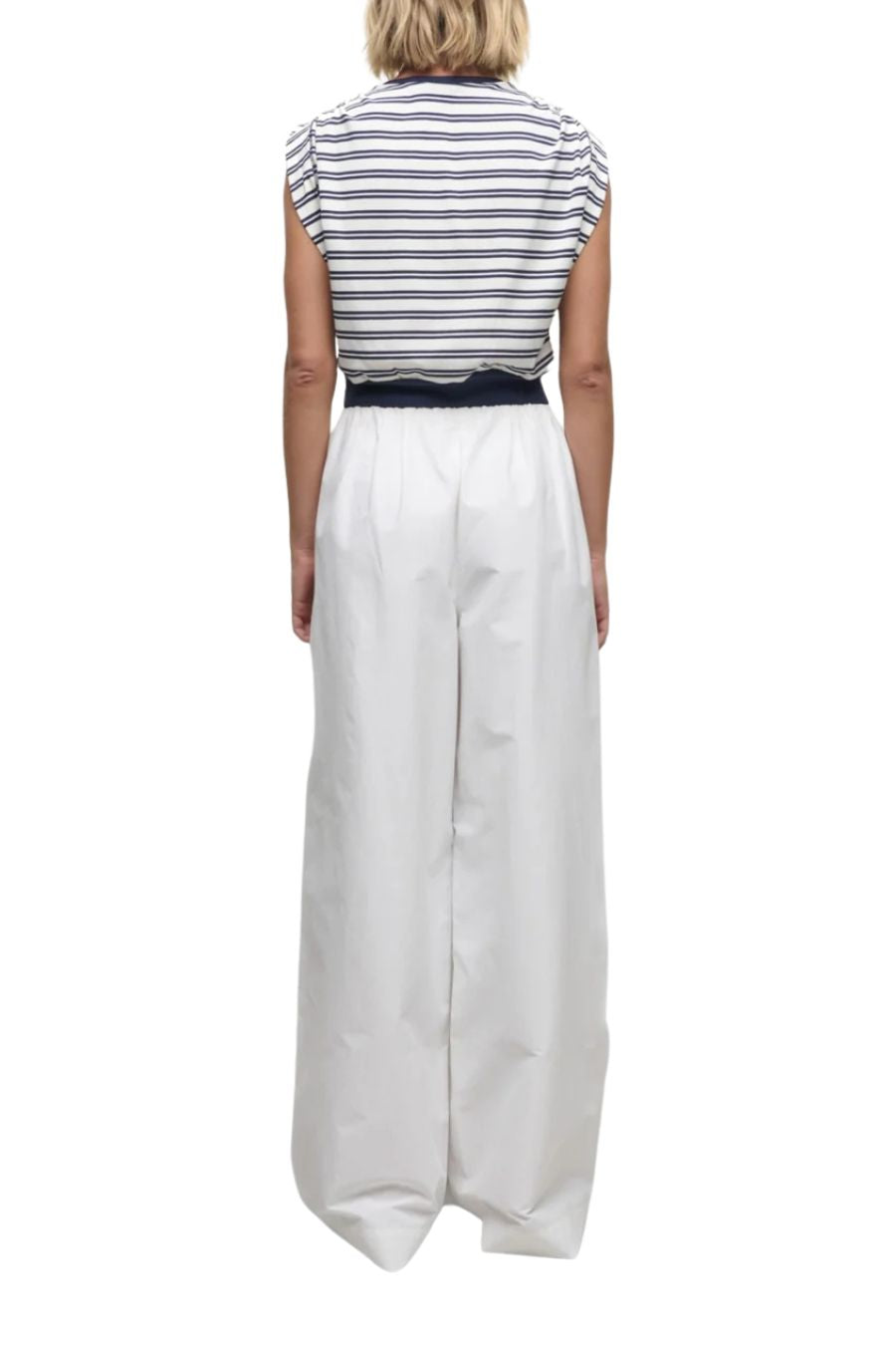 Joie Cotton Jersey Top in Midnight Stripe