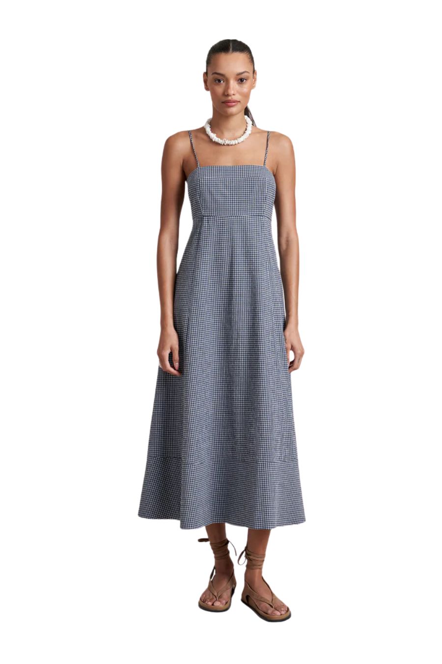 Thay Dress in Midnight/Ivory