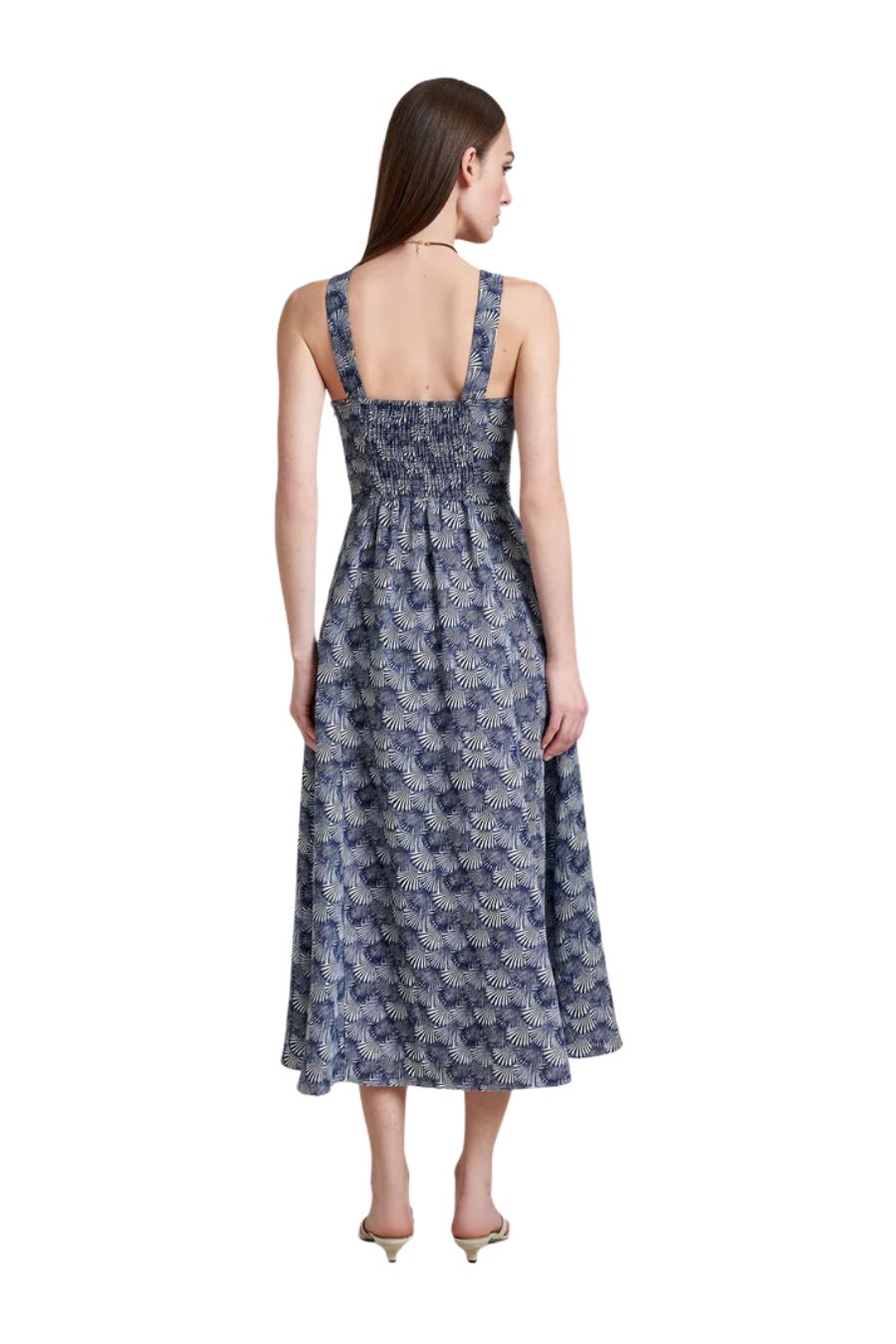 Shelly Dress in Midnight/Ivory