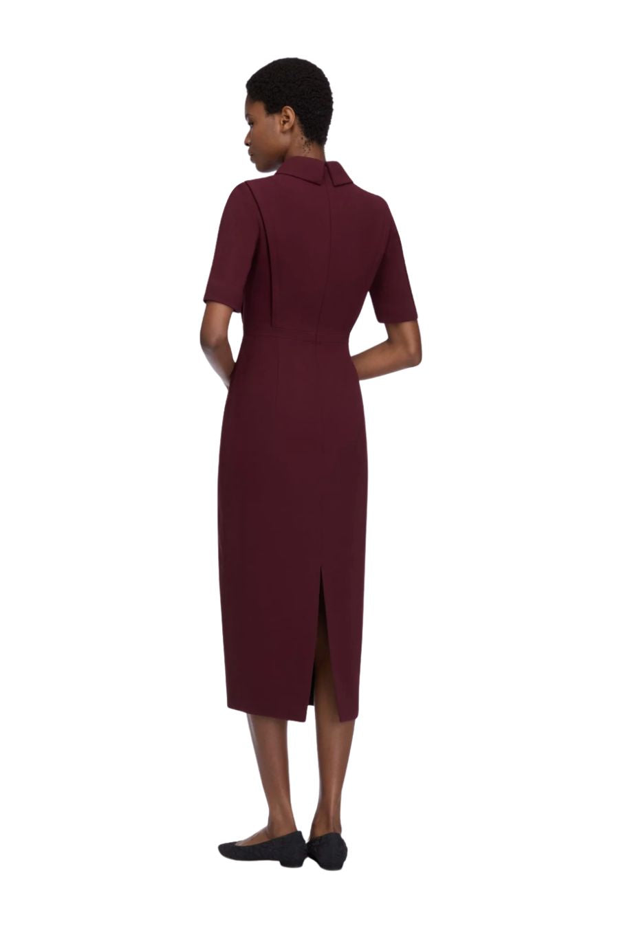 Valletta Dress in Plum