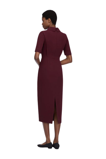 Valletta Dress in Plum