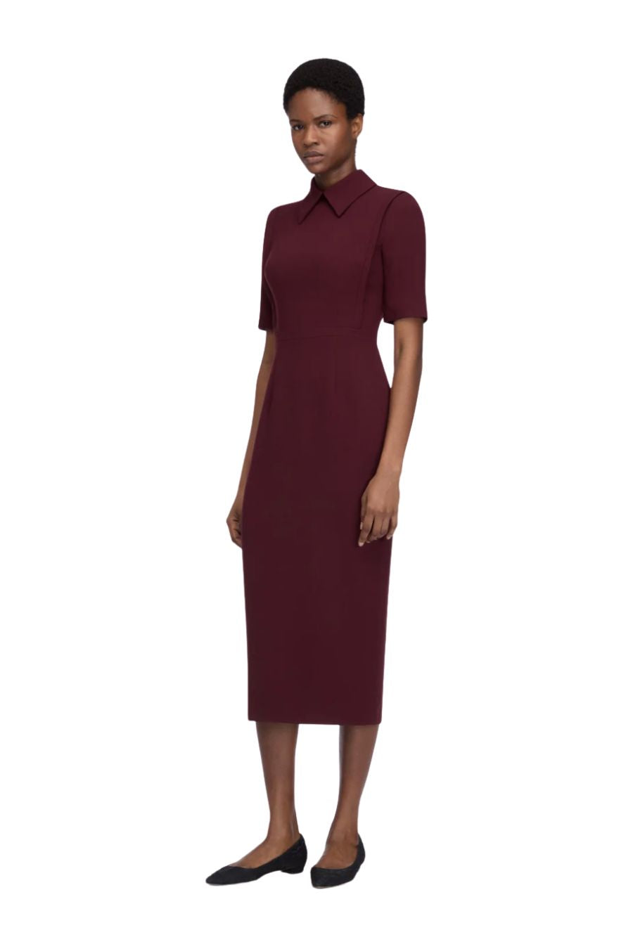 Valletta Dress in Plum