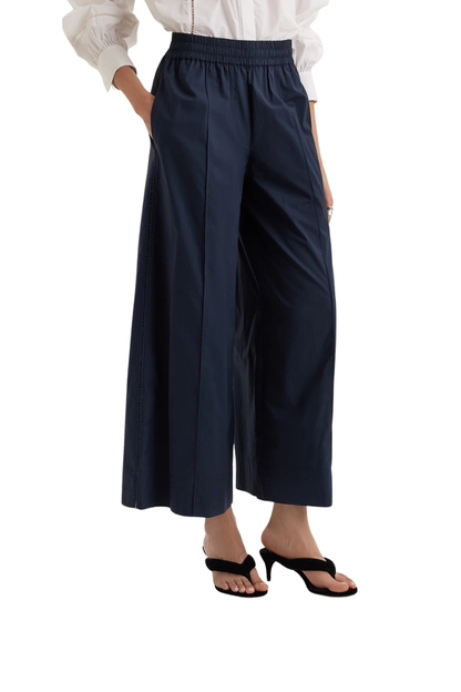 Nandini Pants in Navy Blue