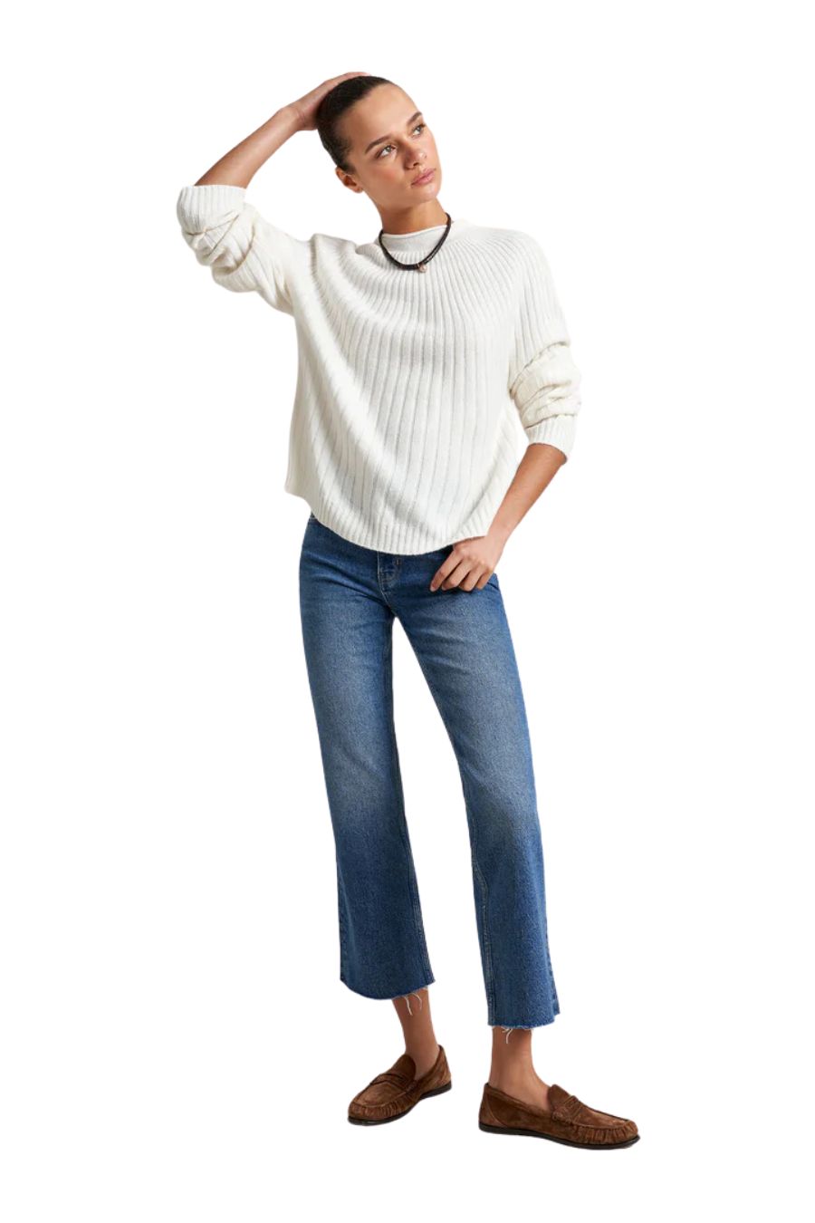 Abel Sweater in Ivory