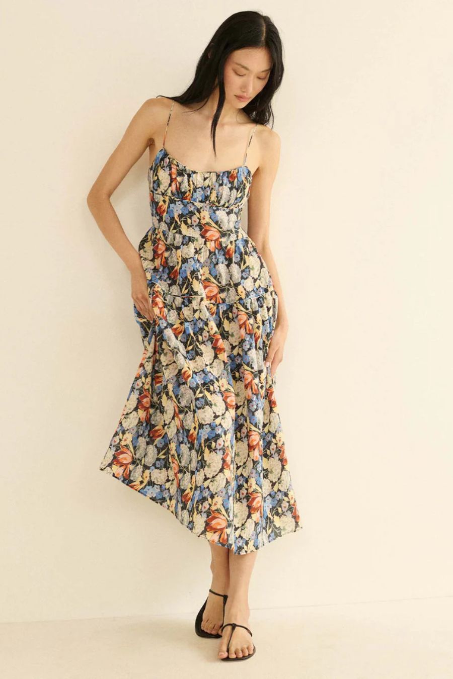 Benoit Dress in Petit Jardin De Villandry