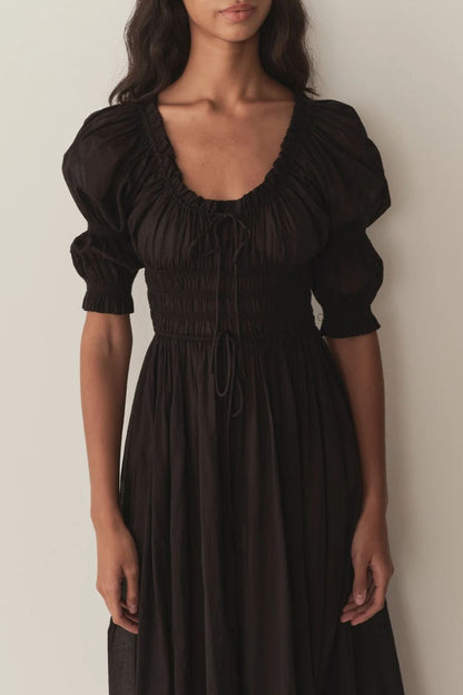 Ischia Dress in Black